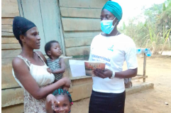 Home visits by community health workers 