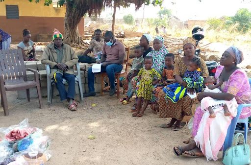 Focus group in the village of Worgou II with the village chief